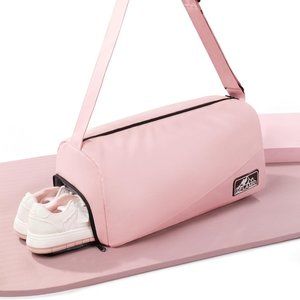 Pink Women's Gym Bag with Shoes Compartment and Wet Pocket Excellent condition